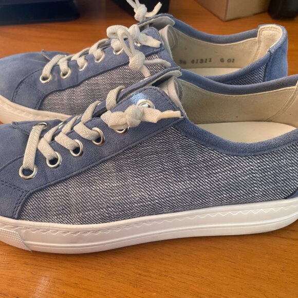 Paul Green Hartley Blue Denim/Suede (extra lightweight) | US 6 | UK Size 3.5 - Picture 5 of 8